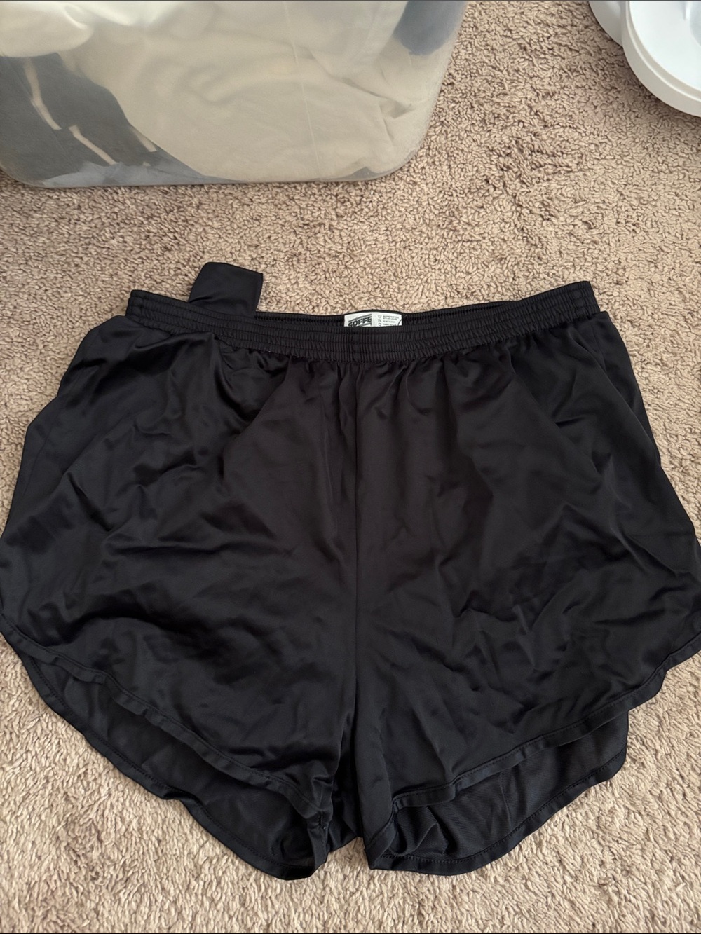 Soffe Black Women's Athletic Shorts